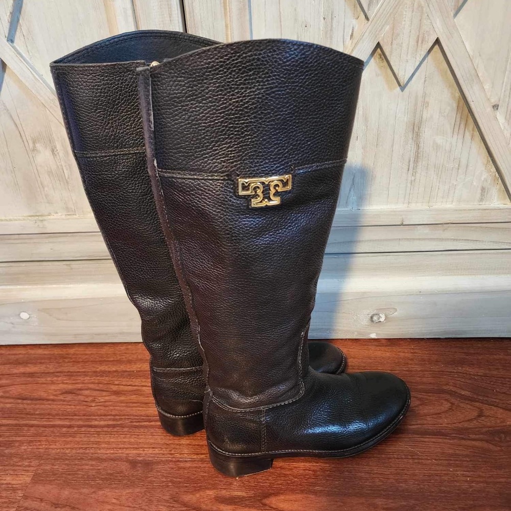 Tory Burch Joana leather riding boot